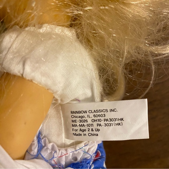 Lot Of 3 Vintage Baby Dolls 80’s and 90’s - TL Toys, Rainbow Classics, Horsman - Picture 8 of 11